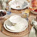 Butterfly Meadow Herbs Rice Bowls, Set of 4