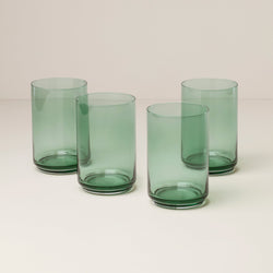 Tuscany Stackable Classics Green Coolers, Set of 4