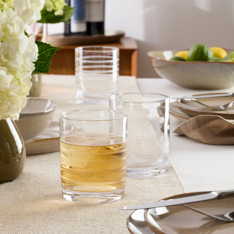 Mingle Double Old-Fashioned Glasses, Set of 4