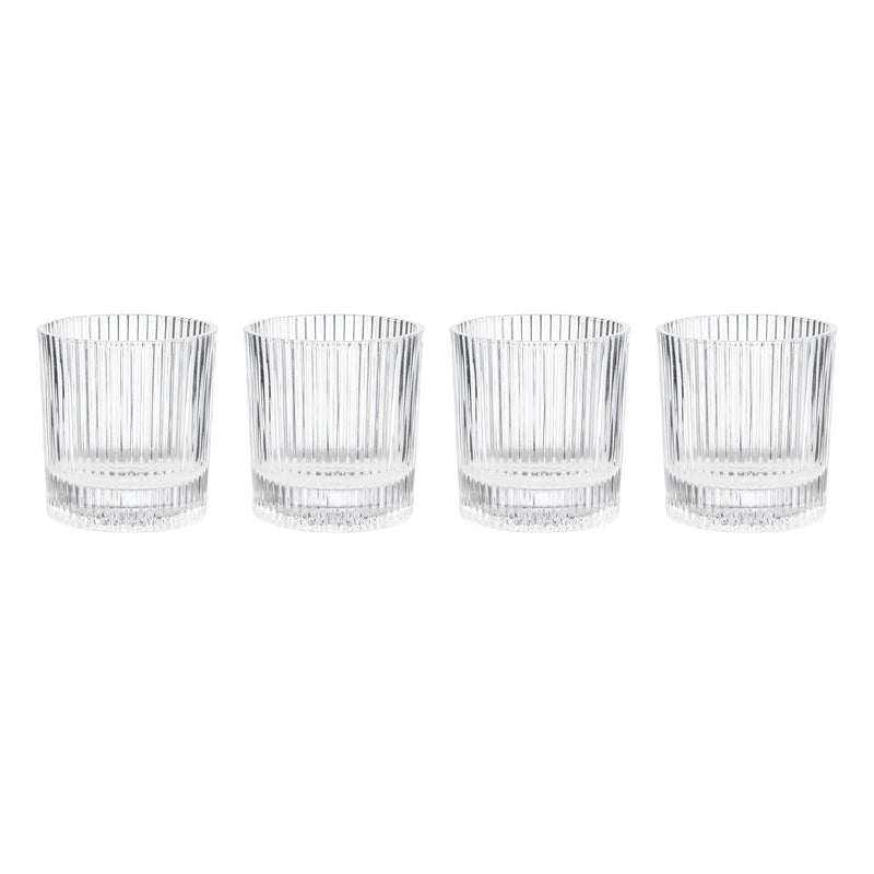 Wallingford Double Old-Fashioned Glasses, Set of 4