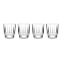Estate Crystal Double Old-Fashioned Glasses, Set of 4