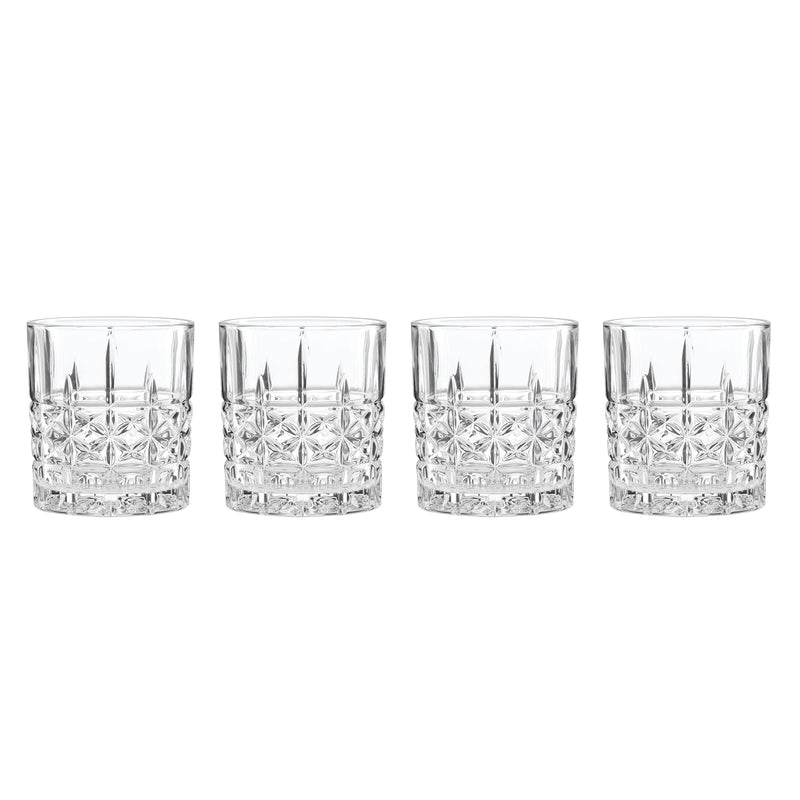 Apollo Double Old-Fashioned Glasses, Set of 4