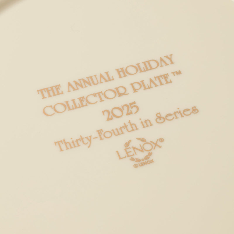 2025 Annual Holiday Plate Night Snow