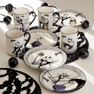 Nightmare Before Christmas Accent Plates, Set of 4