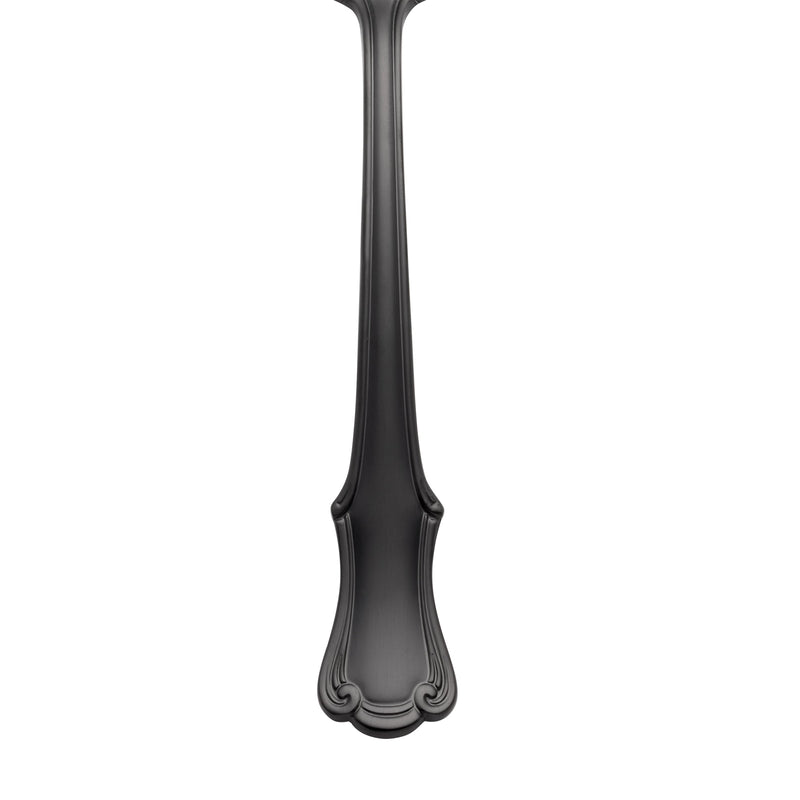 James Street Black Satin 5-Piece Hostess Set