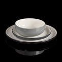 24 Seven Colors Pumice 12-Piece Dinnerware Set