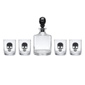 Vintro Halloween Skeleton 5-Piece Whiskey Set