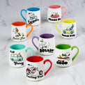 Peanuts Mugs Road Trip-Float On, Set of 2