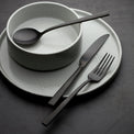 Modulus Black Satin 20-Piece Flatware Set