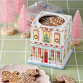Lenox Holiday Village Christmas Cookie Jar