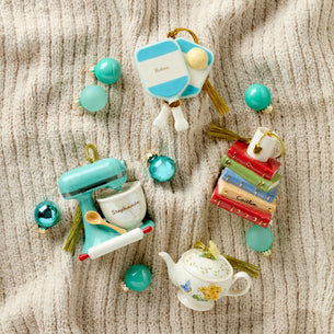 Personalized Bookworm Ornament