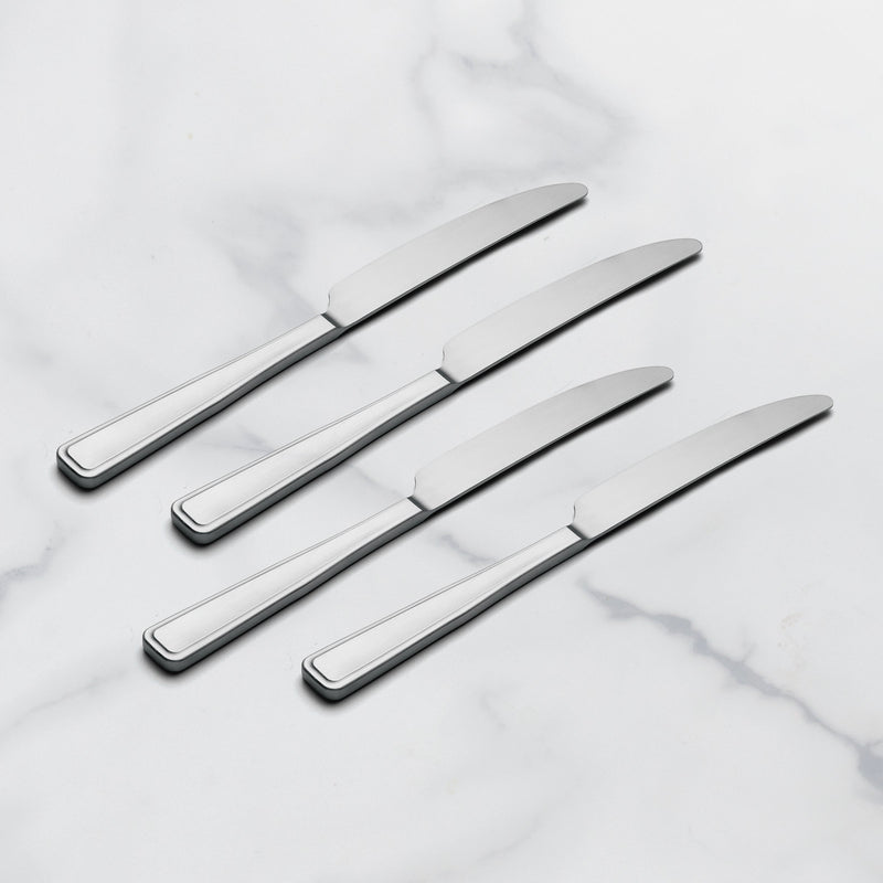 Reid Satin Dinner Knives,  Set of 4