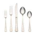Floral Etch 5-Piece Place Setting