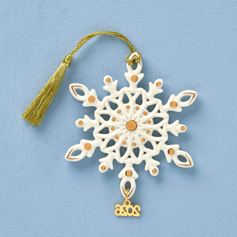 2026 Gemmed Snowflake Ornament
