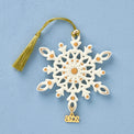 2026 Gemmed Snowflake Ornament