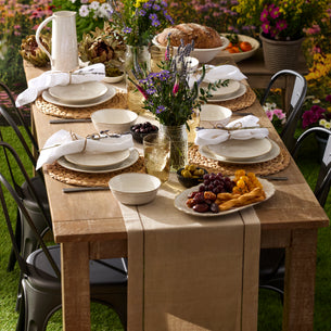 Homespun 12-Piece Dinnerware Set
