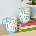 First Blooms Blue Mugs, Set of 2