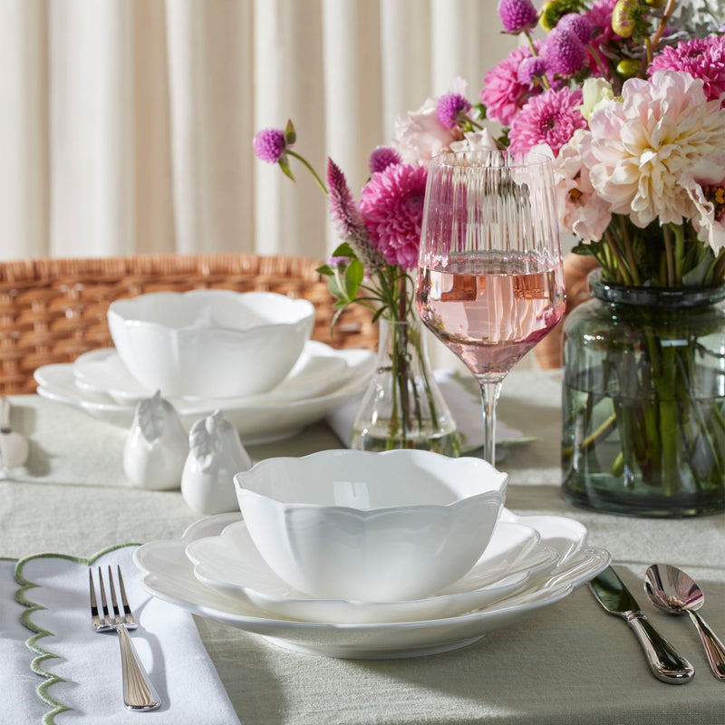 Studio 1414 Scallop 12-Piece Dinnerware Set