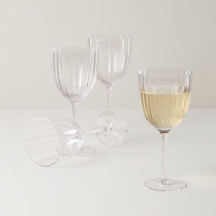 Curva All- Purpose Wine Glasses, Set of 4