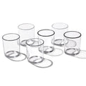 24 Seven Pumice Medium Tumblers, Set of 6