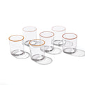 24 Seven Sunbaked Medium Tumblers, Set of 6