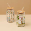 Lenox Spice Village Can Cooler Glasses, Set of 2