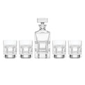 Hudson Crystal 5-Piece Whiskey Set