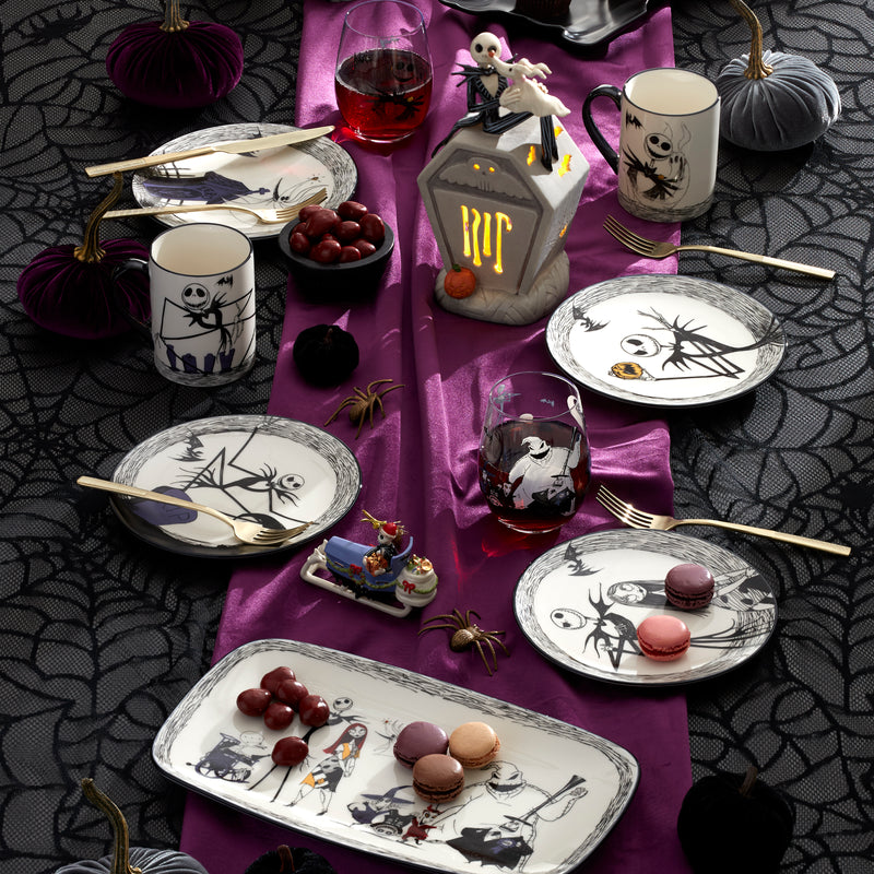 Nightmare Before Christmas Accent Plates, Set of 4