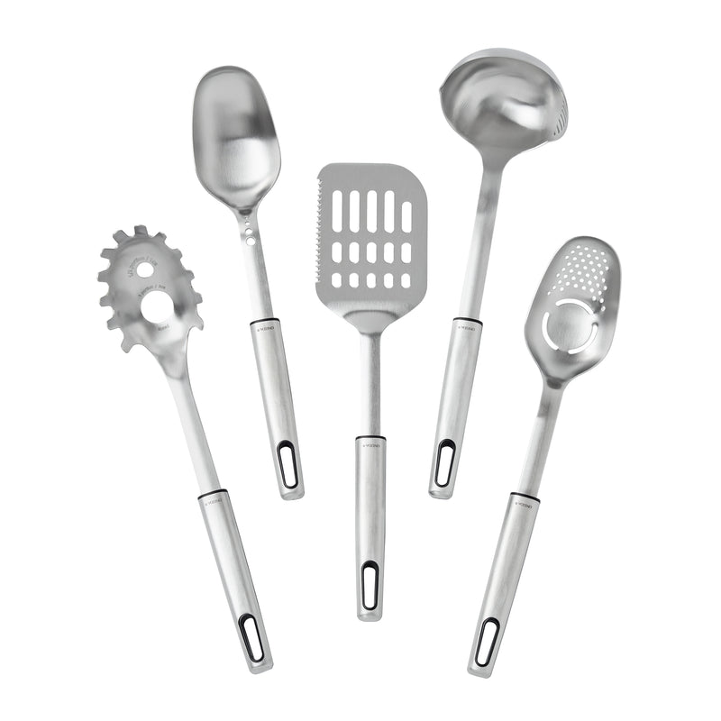 Oneida Kitchen Stainless Steel 5-Piece Kitchen Tools Set