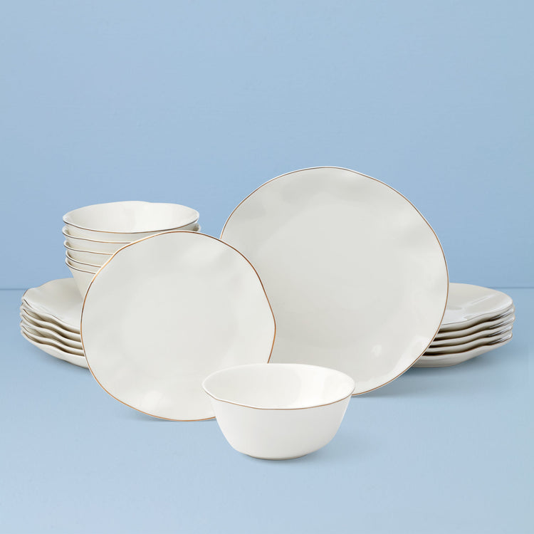 Blue Bay: Blue and White Dinnerware