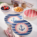24 Seven Melamine Aweigh We Go 24-Piece Dinnerware Set