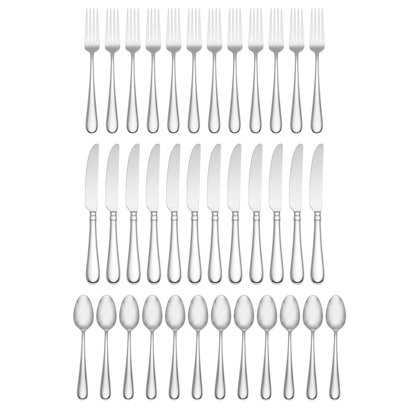 Studio 1414 36-Piece Flatware Set