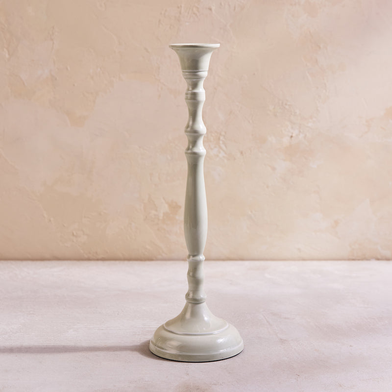 Nera Light Green Large Candle Holder