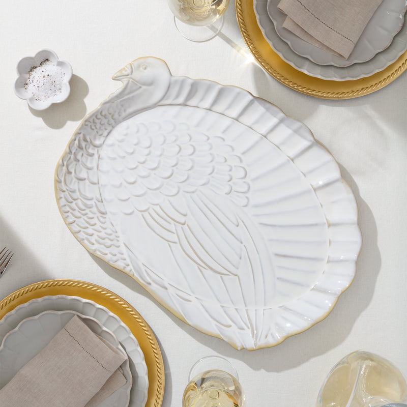 Harvest Turkey Platter and Carving Board Set