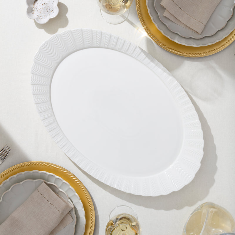 Harvest Turkey Platter and Carving Set of 4
