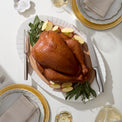 Harvest Turkey Platter and Carving Set of 4