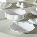 Studio 1414 Scallop Pasta Bowls, Set of 6