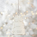 Personalized Celebrate Love Wedding Cake Ornament