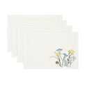 Wildflowers Border Placemats, Set of 4