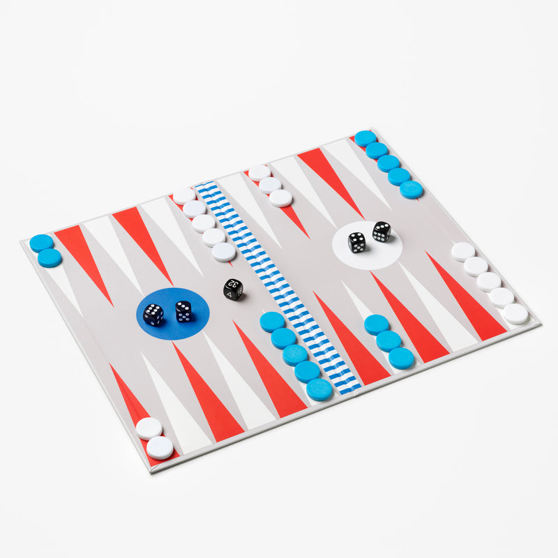 The Art of Backgammon Board Game