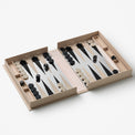 The Art Of Backgammon Mirror Board Game