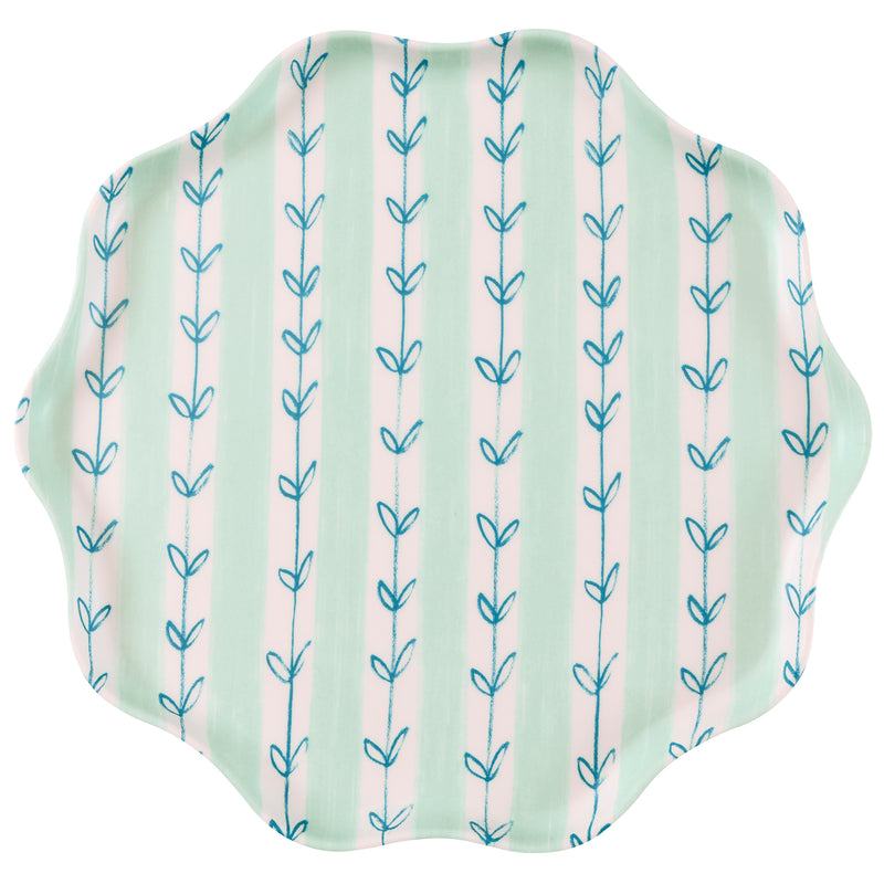 Flora Reusable Large Plates, Set of 6