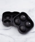 Black Round Silicone XL Ice Mold