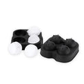 Black Round Silicone XL Ice Mold