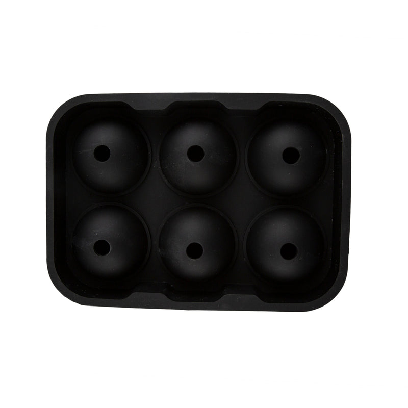 Black Round Silicone Ice Mold