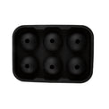Black Round Silicone Ice Mold
