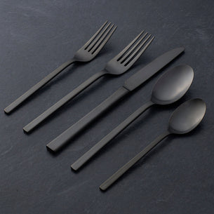 Allay Midnight 20-Piece Flatware Set