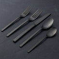 Allay Midnight 20-Piece Flatware Set
