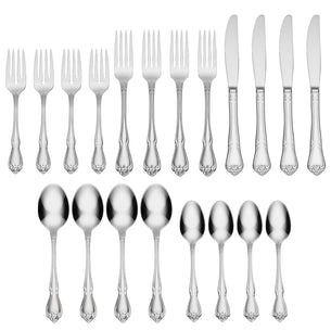 1 Rose 20-Piece Flatware Set