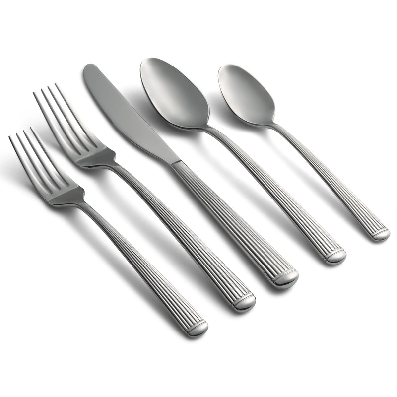 Chrysanne Mirror 20-Piece Flatware Set